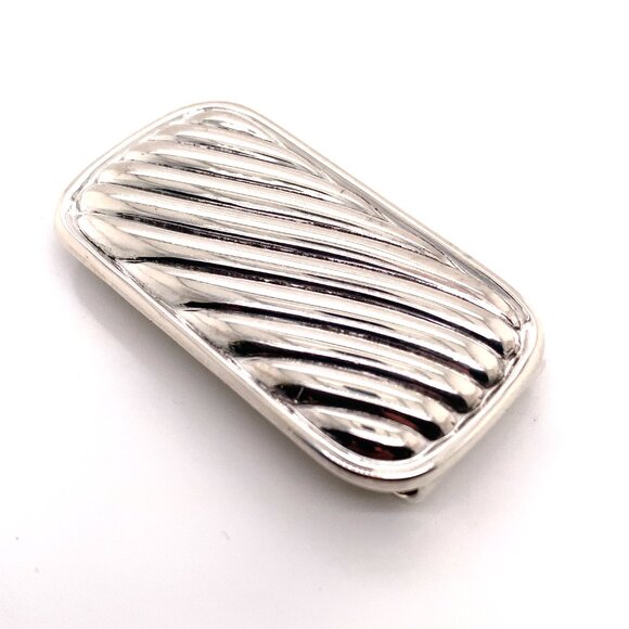 David Yurman Estate Large Cable Money Clip Sterling Silver DY126 - Picture 9 of 9